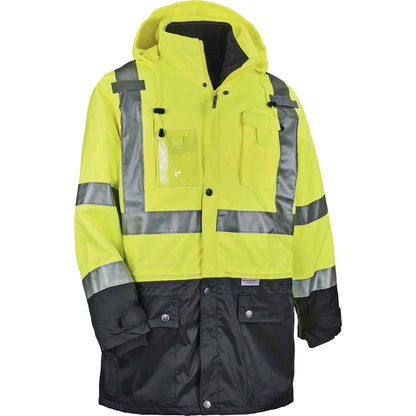 Ergodyne 8388 Type R Class 3/2 Thermal Jacket Kit - 2-Xtra Large - Dirt Protection - Zipper Closure - 1 Each