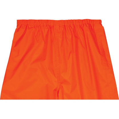 Ergodyne 8916 Lightweight Hi-Vis Rain Pants - Class E - For Rain Protection - Small (S) Size - Orange - Polyurethane, 15
