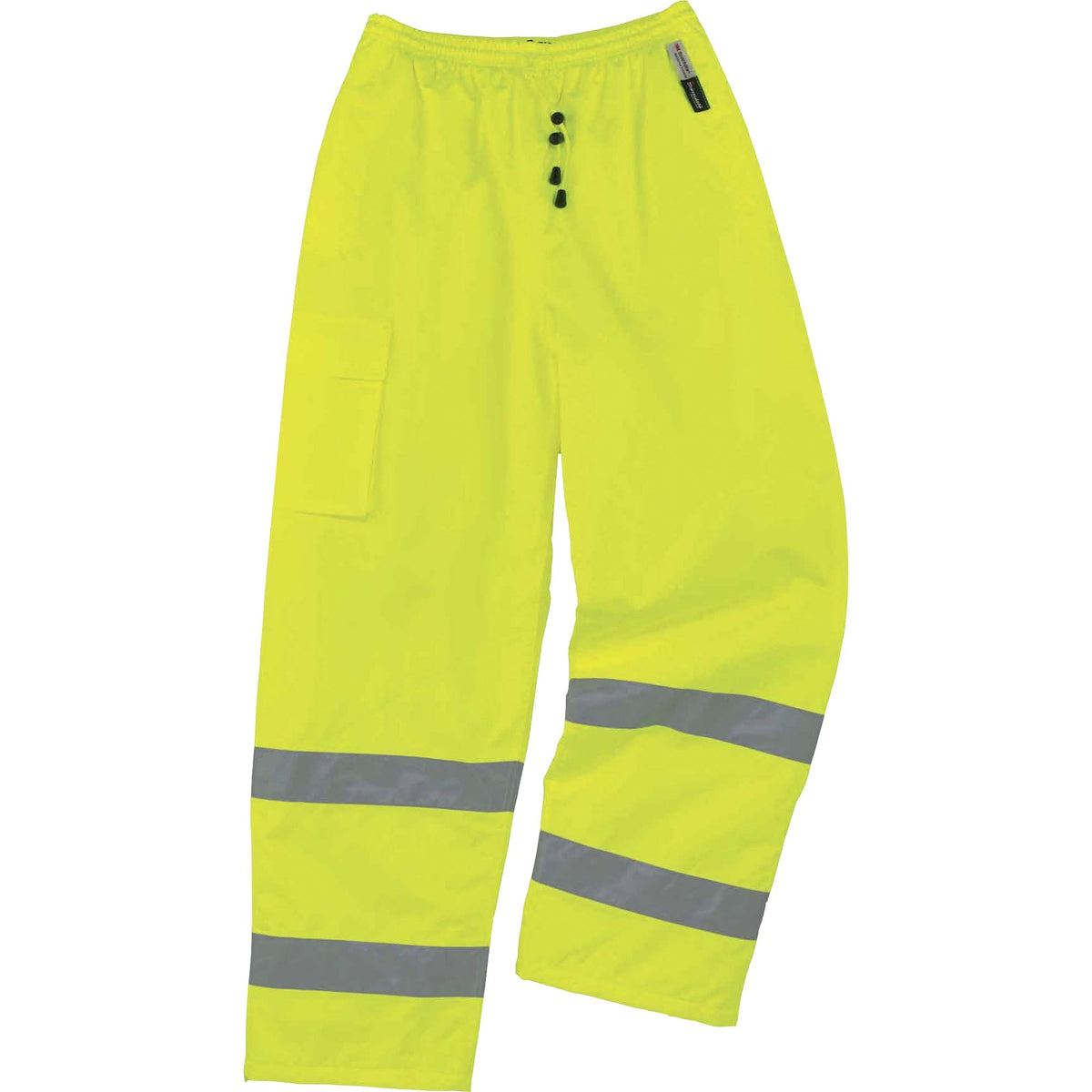 Ergodyne 8925 Class E Thermal Pants - For Weather Protection - Medium (M) Size - Lime - Polyester, Polyurethane, Thinsul