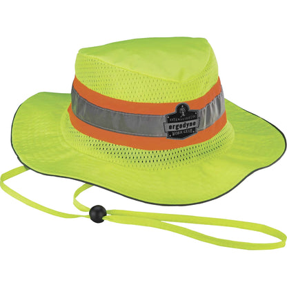 Ergodyne 8935 HI-Vis Ranger Sun Hat - 2XL/3XL Size - Polyester - Lime