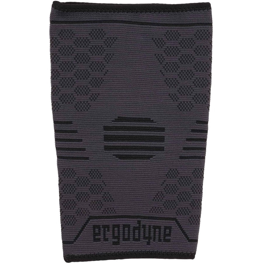 Ergodyne ProFlex 651 Elbow Compression Sleeve - 9.06" to 10.63" Elbow Circumference - Black - Elastic - 1 Each