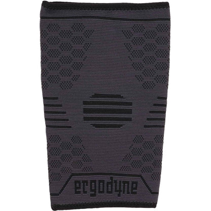 Ergodyne ProFlex 651 Elbow Compression Sleeve - 12.99" to 14.96" Elbow Circumference - Black - Elastic - 1 Each