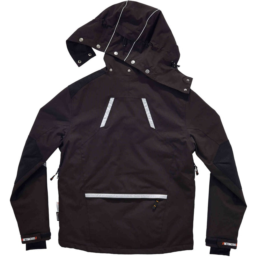 Ergodyne 6466 Thermal Jacket - 3XL Size - Nylon - Black