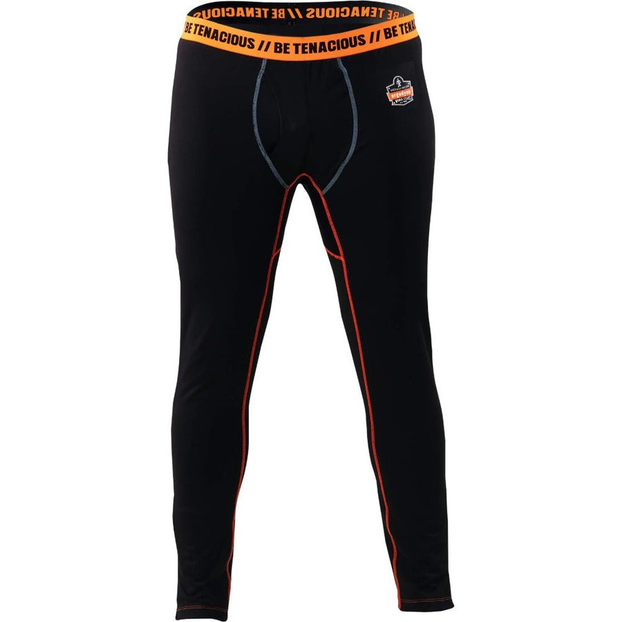 Ergodyne 6480 Base Layer Thermal Bottoms - Medium (M) Size - Black