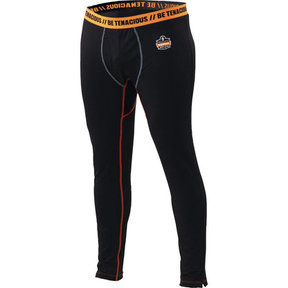 Ergodyne 6480 Base Layer Thermal Bottoms - Large (L) Size - Black