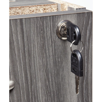 Safco Aberdeen Series Credenza Pedestal, File/File - Rectangle - 1 Each