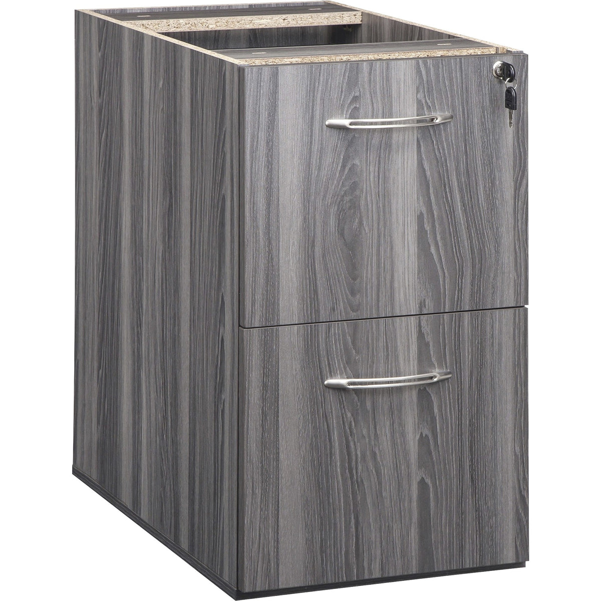 Safco Aberdeen Series Credenza Pedestal, File/File - Rectangle - 1 Each