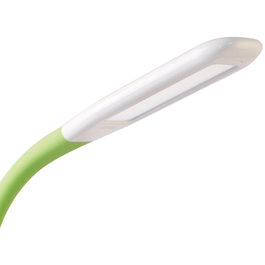 OttLite Desk Lamp - LED - White, Green - Desk Mountable