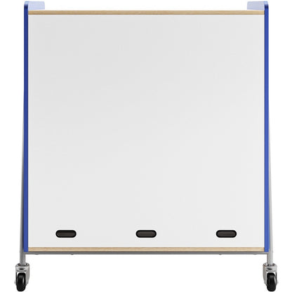 Safco Whiffle Typical Triple Rolling Storage Cart - 330 lb Load Capacity - 4 Casters - 3" Caster Size - 1 Carton