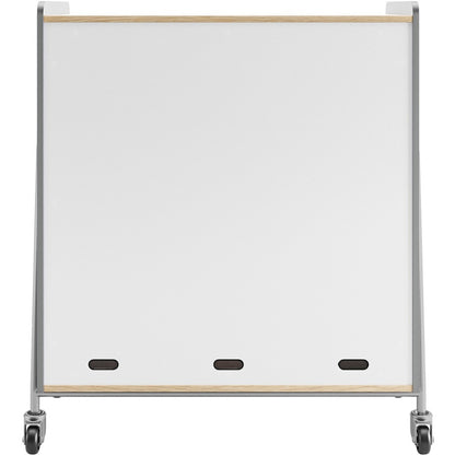 Safco Whiffle Typical Triple Rolling Storage Cart - 12 Shelf - 540 lb Load Capacity - 4 Casters - 3" Caster Size - 1 Car