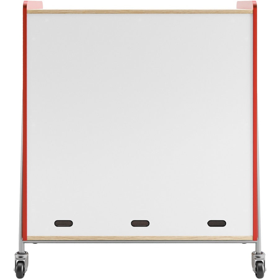 Safco Whiffle Typical Triple Rolling Storage Cart - 12 Shelf - 540 lb Load Capacity - 4 Casters - 3" Caster Size - 1 Car