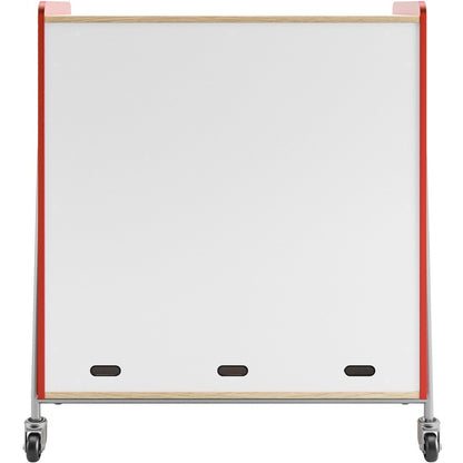 Safco Whiffle Typical Triple Rolling Storage Cart - 12 Shelf - 540 lb Load Capacity - 4 Casters - 3" Caster Size - 1 Car
