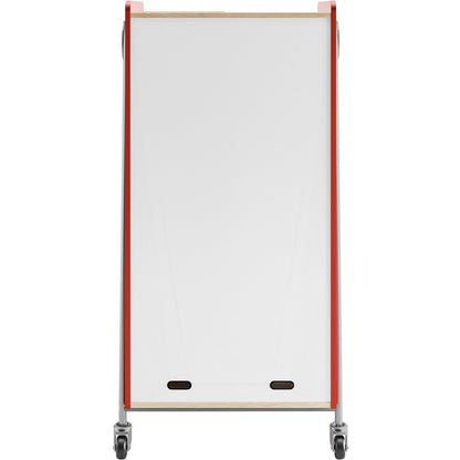Safco Whiffle Typical Double Rolling Storage Cart - 153 lb Load Capacity - 4 Casters - 3" Caster Size - 1 Carton