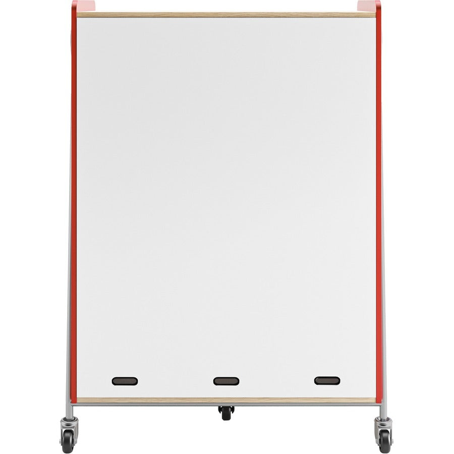 Safco Whiffle Typical Triple Rolling Storage Cart - 396 lb Load Capacity - 5 Casters - 3" Caster Size - 1 Carton