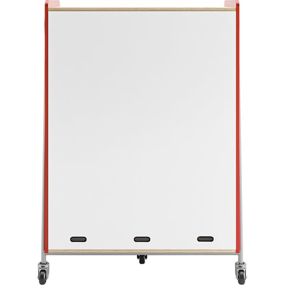 Safco Whiffle Typical Triple Rolling Storage Cart - 396 lb Load Capacity - 5 Casters - 3" Caster Size - 1 Carton