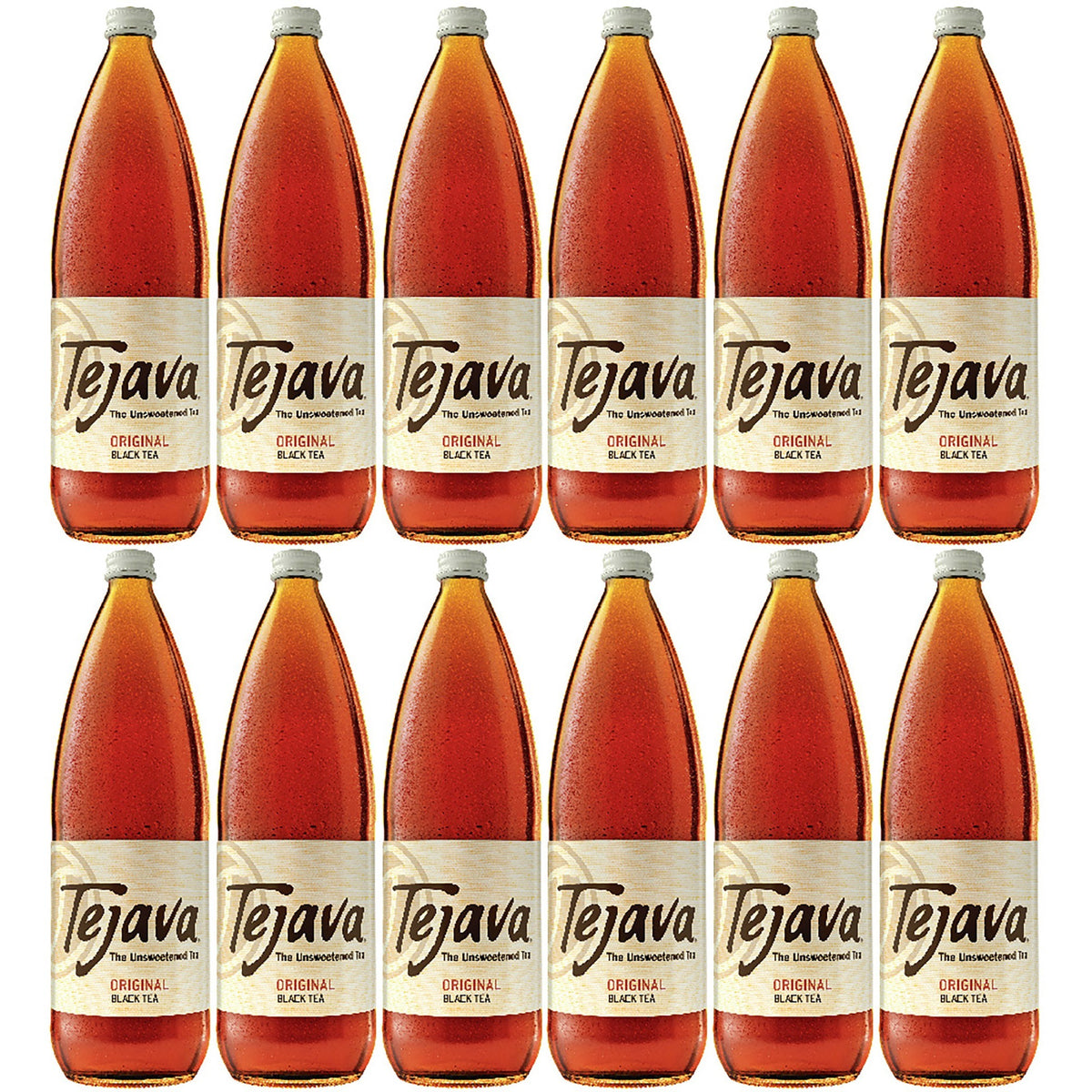 Tejava Original Black Tea Bottle - GMO Free - 52 / Pallet