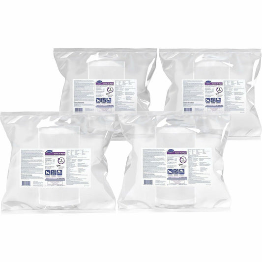 Diversey Oxivir Tb Wipes - For Nonporous Surface - Ready-To-Use - Surfactant Scent - 12" Length x 11" Width - 4 / Carton