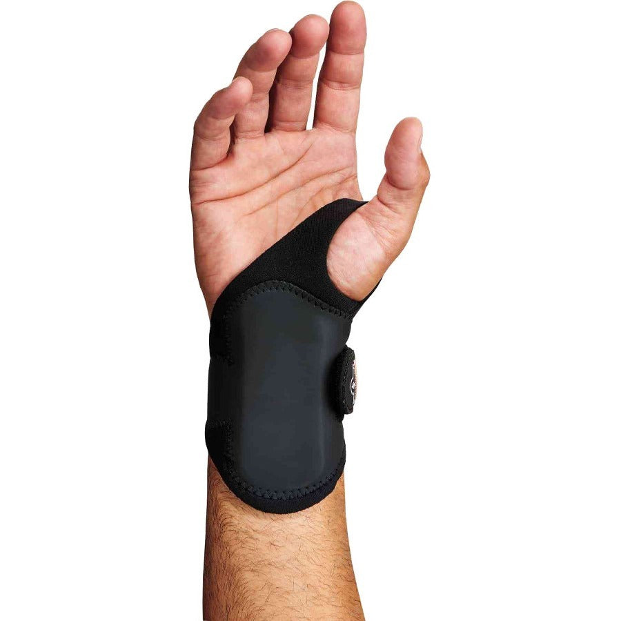 Ergodyne ProFlex 4020 Wrist Support - Black - Neoprene - 1 Each