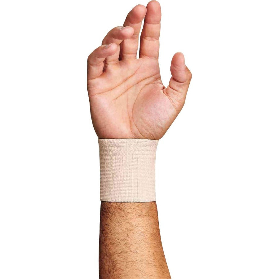 Ergodyne ProFlex 400 Universal Wrist Wrap - Brown - Elastic, Woven - 6 / Carton