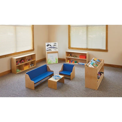 young Time Straight Shelf Storage Unit - 2 Shelf(ves) - 26.50" Height x 48" Width x 12" Depth - 1 Each