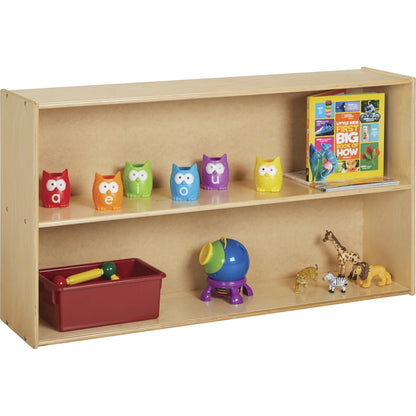 young Time Straight Shelf Storage Unit - 2 Shelf(ves) - 26.50" Height x 48" Width x 12" Depth - 1 Each