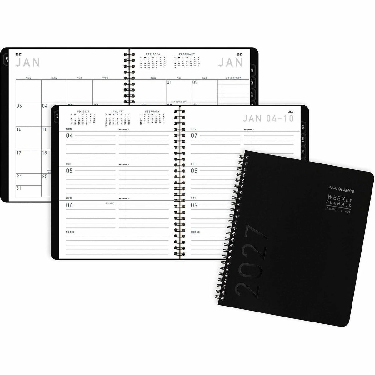 At-A-Glance Contemporary Lite Planner - Medium - Monthly, Weekly - 12 Month - January 2027 to December 2027 - 1 Each