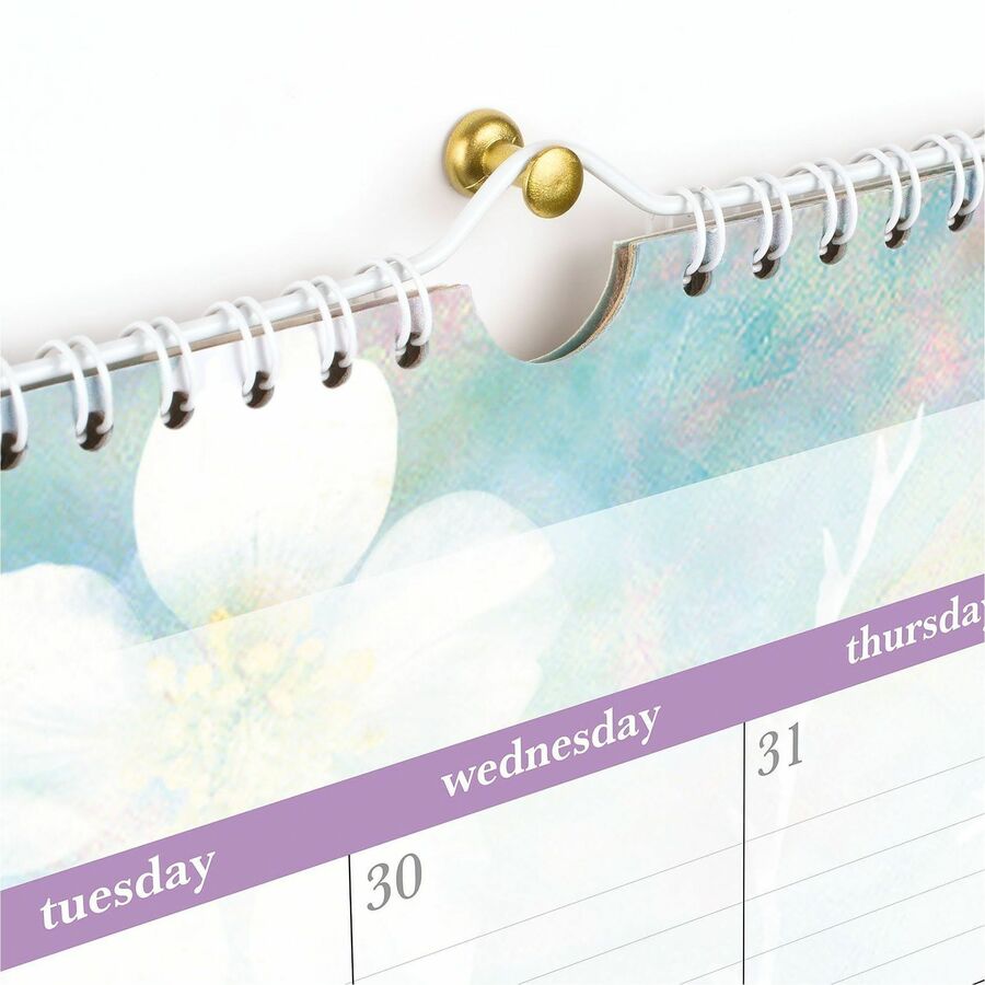 At-A-Glance Dreams Wall Calendar - Medium - Julian Dates - Monthly - 12 Month - January 2027 to December 2027 - 1 Month 