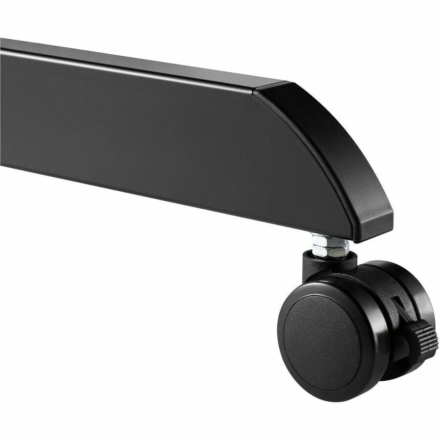Kantek Mobile Height-Adjustable Sit-Stand Desk - Adjustable Height - 22" Table Top Length x 31.50" Table Top Width - 49"