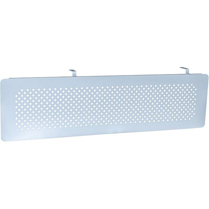 Boss SS Desktop Modesty Panel - 60" Width x 0.20" Depth x 16" Height - Metal, Aluminum - Silver - 1 Each