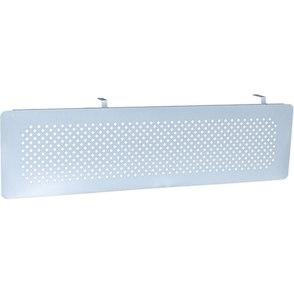 Boss SS Desktop Modesty Panel - 60" Width x 0.20" Depth x 16" Height - Metal, Aluminum - Silver - 1 Each