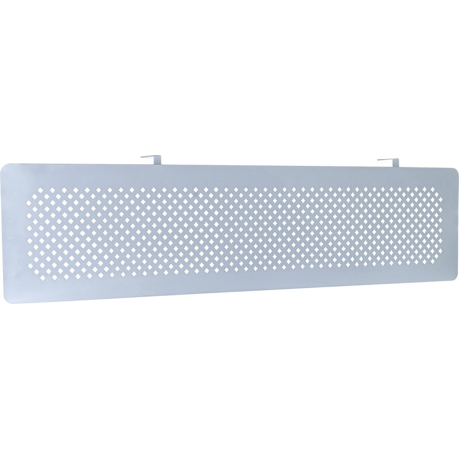 Boss SS Desktop Modesty Panel - 60" Width x 0.20" Depth x 16" Height - Metal, Aluminum - Silver - 1 Each