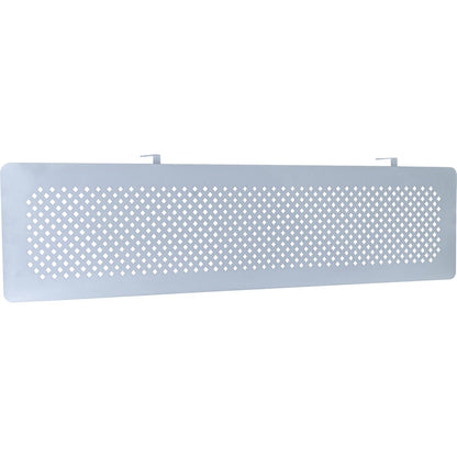 Boss SS Desktop Modesty Panel - 60" Width x 0.20" Depth x 16" Height - Metal, Aluminum - Silver - 1 Each