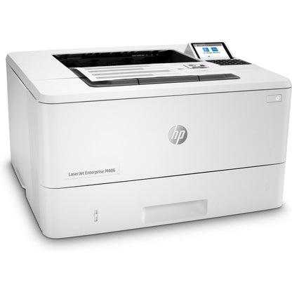 HP LaserJet Enterprise M406dn Desktop Laser Printer - Monochrome - 40 ppm Mono - 1200 x 1200 dpi Print - Automatic Duple