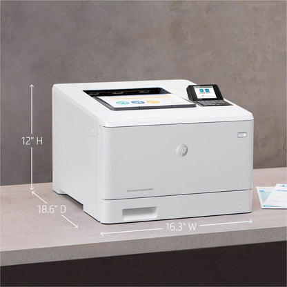 HP LaserJet Enterprise M455dn Desktop Laser Printer - Color - 27 ppm Mono / 27 ppm Color - 600 x 600 dpi Print - Automat