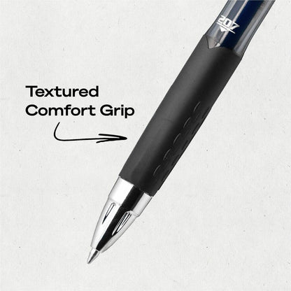 uniball™ 207 Gel Pen - 0.7 mm Medium Pen Point - Refillable - Retractable - Blue Ink - Gel-based - Plastic Barrel - Tung