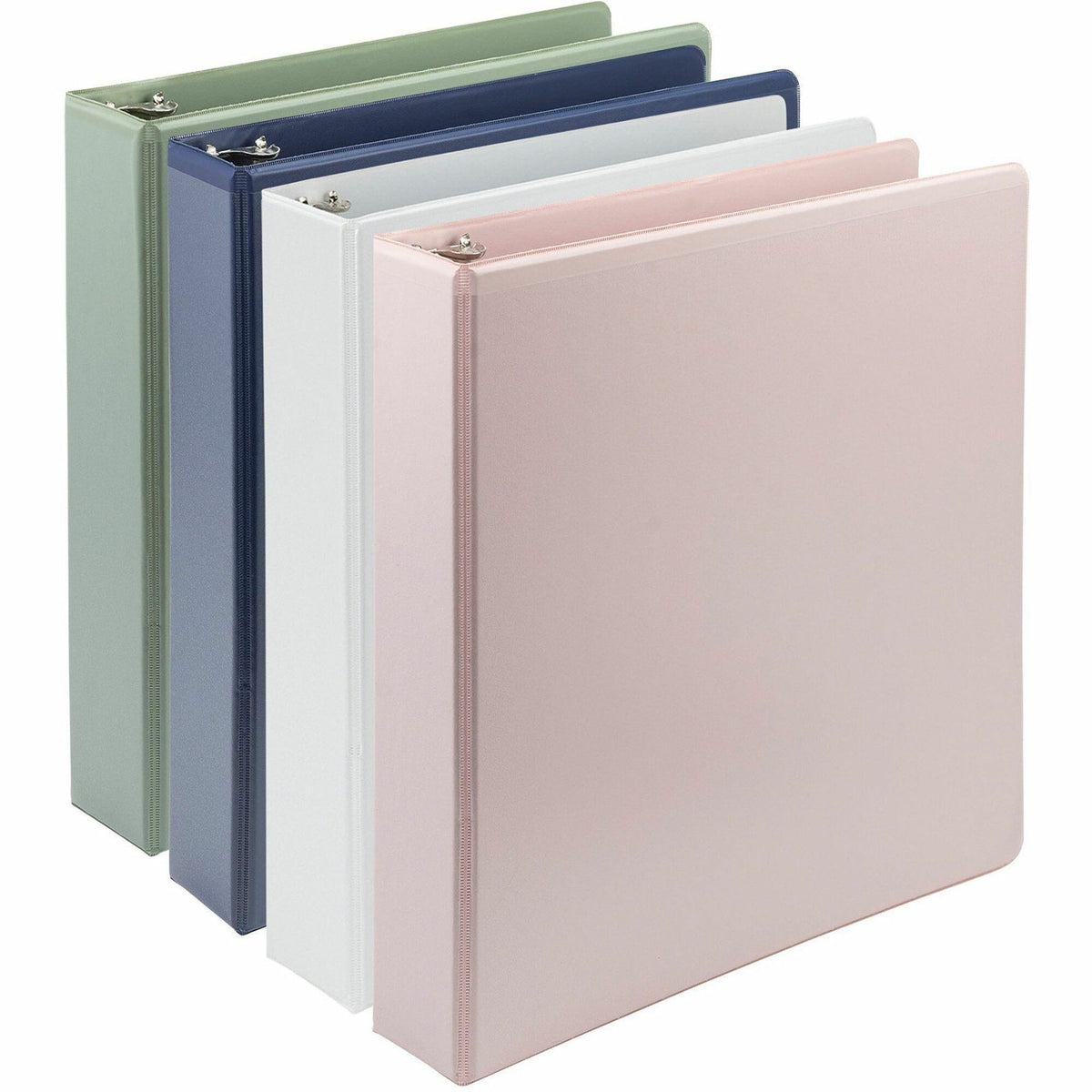Samsill Eco-Conscious View Binder - 1 1/2" Binder Capacity - Letter - 8 1/2" x 11" Sheet Size - Fastener: D-Ring - Pocke
