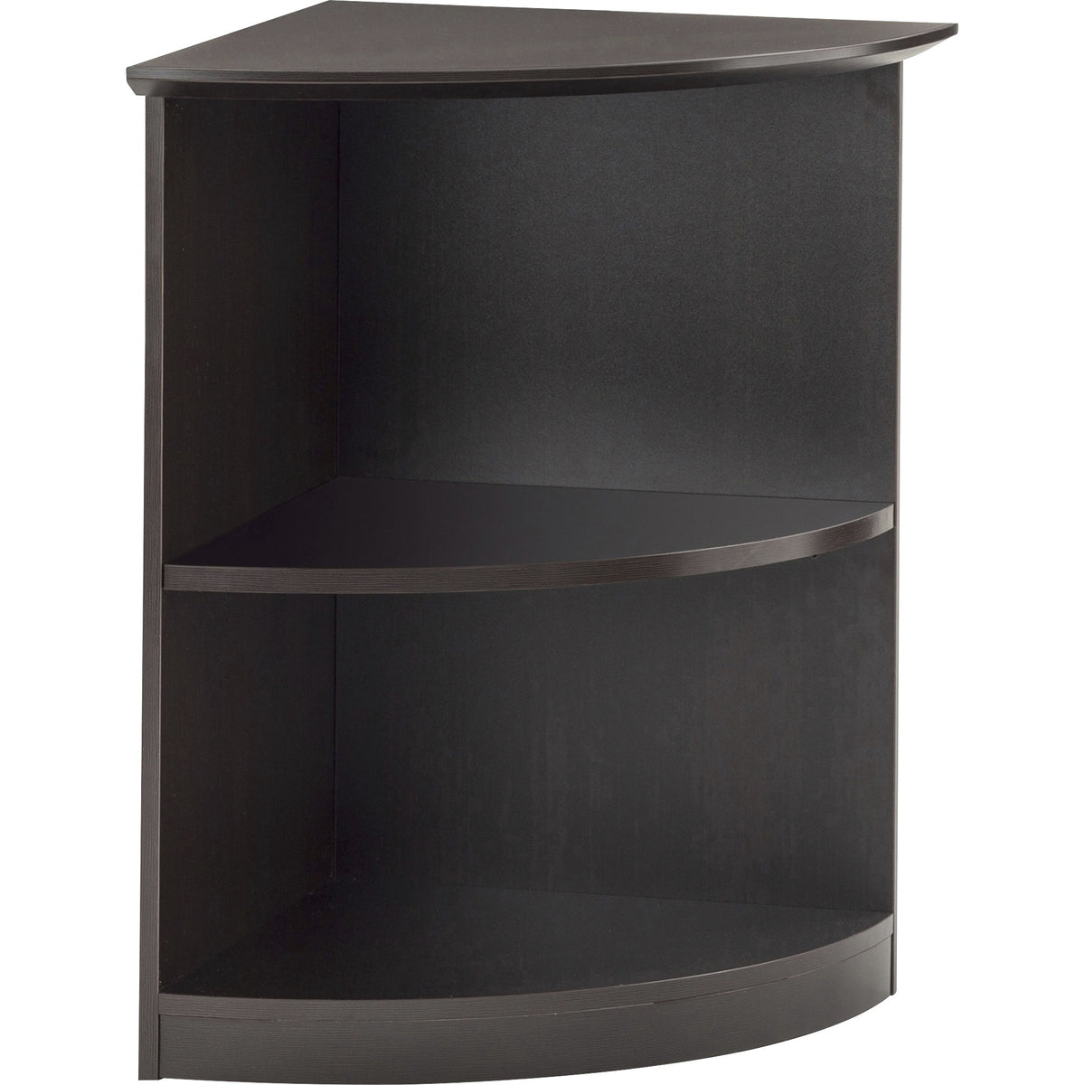 Safco Medina Mocha Laminate Office Unit - 1" Thickness Shelf, 29.5" Height x 20" Width x 20" Depth Bookshelf - 2 Shelve(