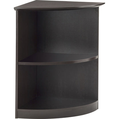 Safco Medina Mocha Laminate Office Unit - 1" Thickness Shelf, 29.5" Height x 20" Width x 20" Depth Bookshelf - 2 Shelve(