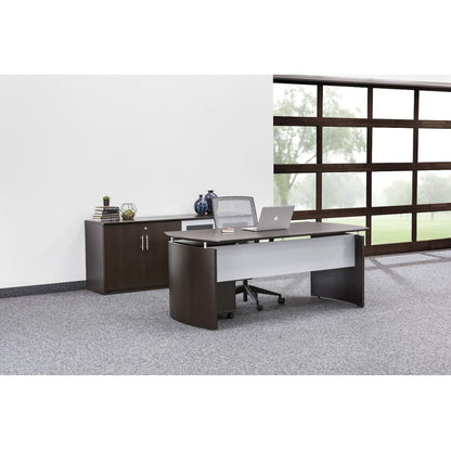 Safco Medina Mocha Laminate Office Unit - 1 Each