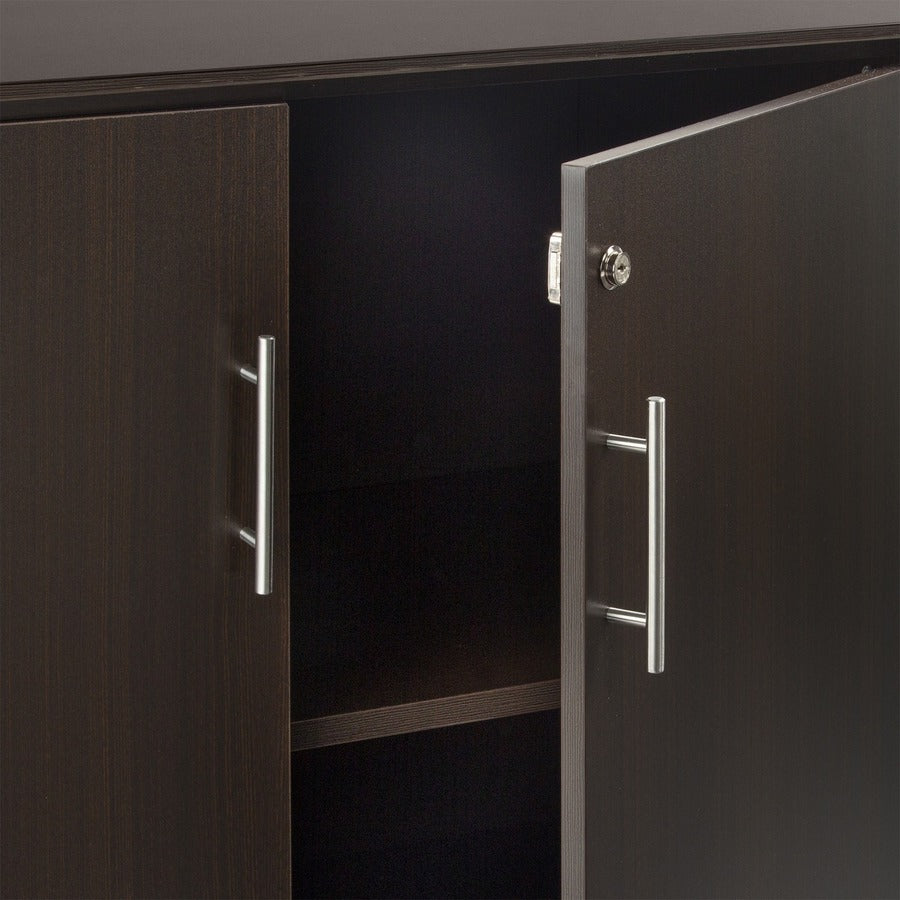 Safco Medina Mocha Laminate Office Unit - 1 Each