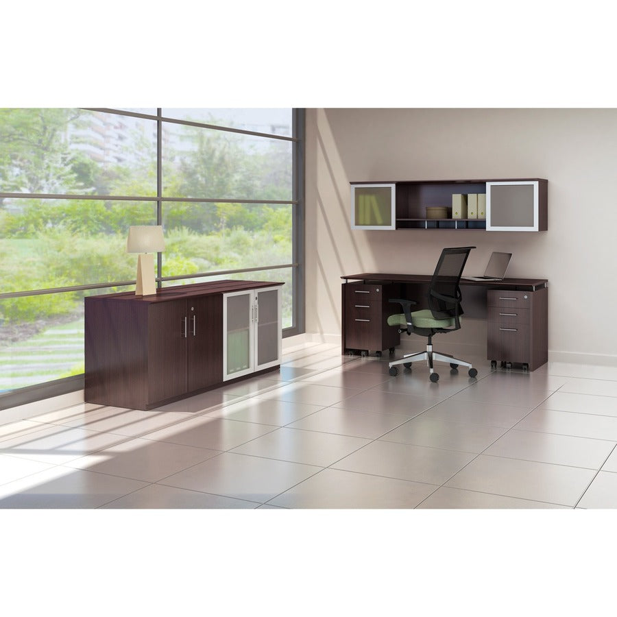 Safco Medina Mocha Laminate Office Unit - 1 Each