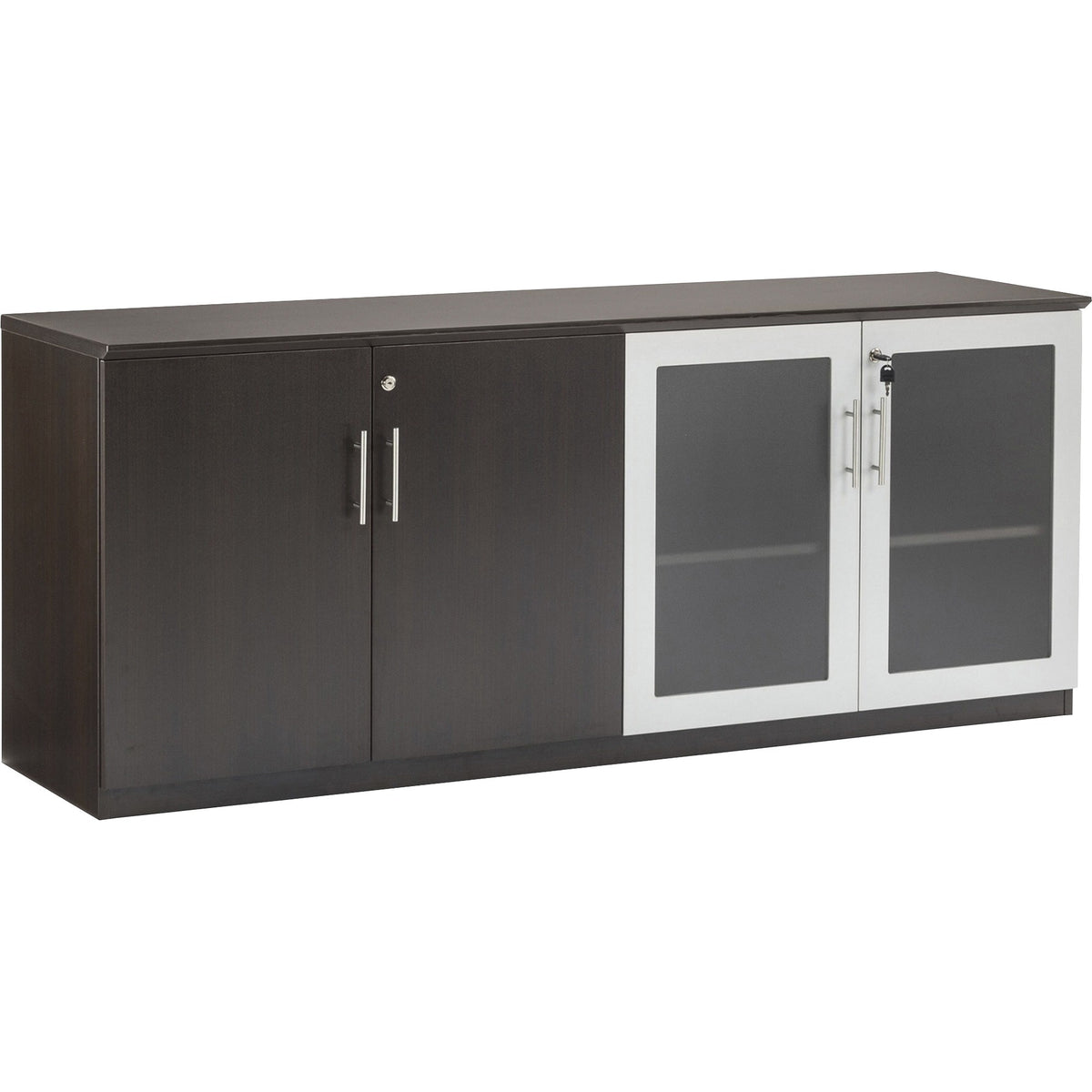 Safco Medina Mocha Laminate Office Unit - 1 Each