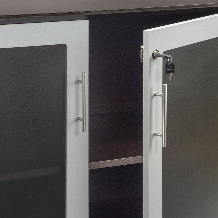 Safco Medina Mocha Laminate Office Unit - 1 Each