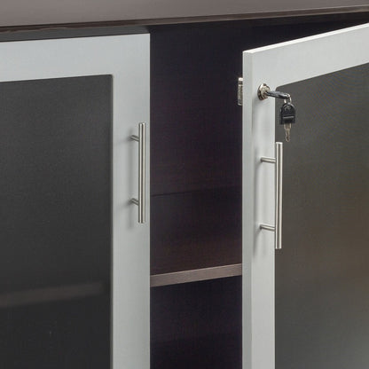 Safco Medina Mocha Laminate Office Unit - 1 Each
