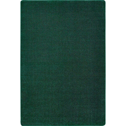 Carpets for Kids® Solid Color Mt. St. Helens Carpet Rug - Floor Rug - 90" Length x 12 ft Width - Rectangle - Emerald - N