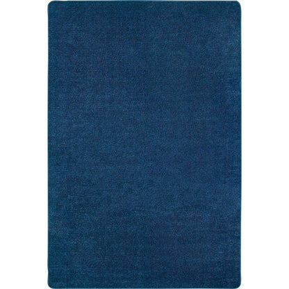 Carpets for Kids® Solid Color Mt. St. Helens Carpet Rug - Floor Rug - 90" Length x 12 ft Width - Rectangle - Blueberry -