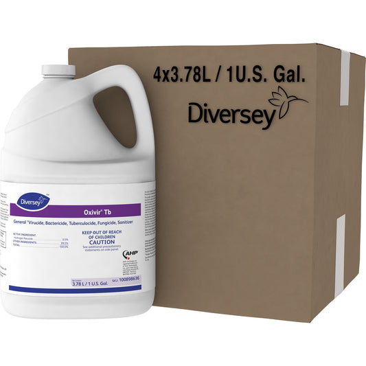 Diversey Oxivir Ready-to-use Surface Cleaner - Ready-To-Use - 128 fl oz (4 quart) - Characteristic, Cherry Almond Scent 