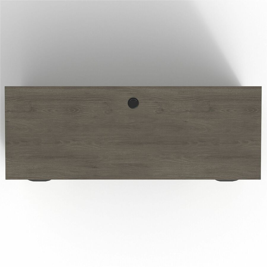 Lorell Prominence 2.0 Double-Pedestal Credenza - Rectangle - 29" Height x 66" Width x 24" Depth, 1" Thickness Top - Tota