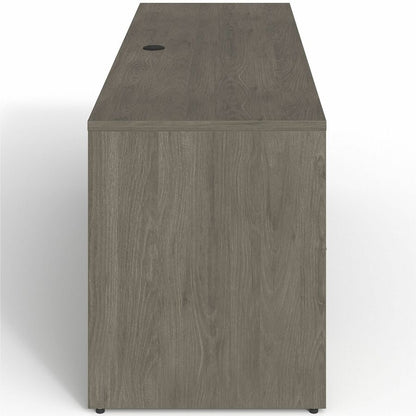 Lorell Prominence 2.0 Left-Pedestal Credenza - Rectangle - 29" Height x 72" Width x 24" Depth, 1" Thickness Top - Total 
