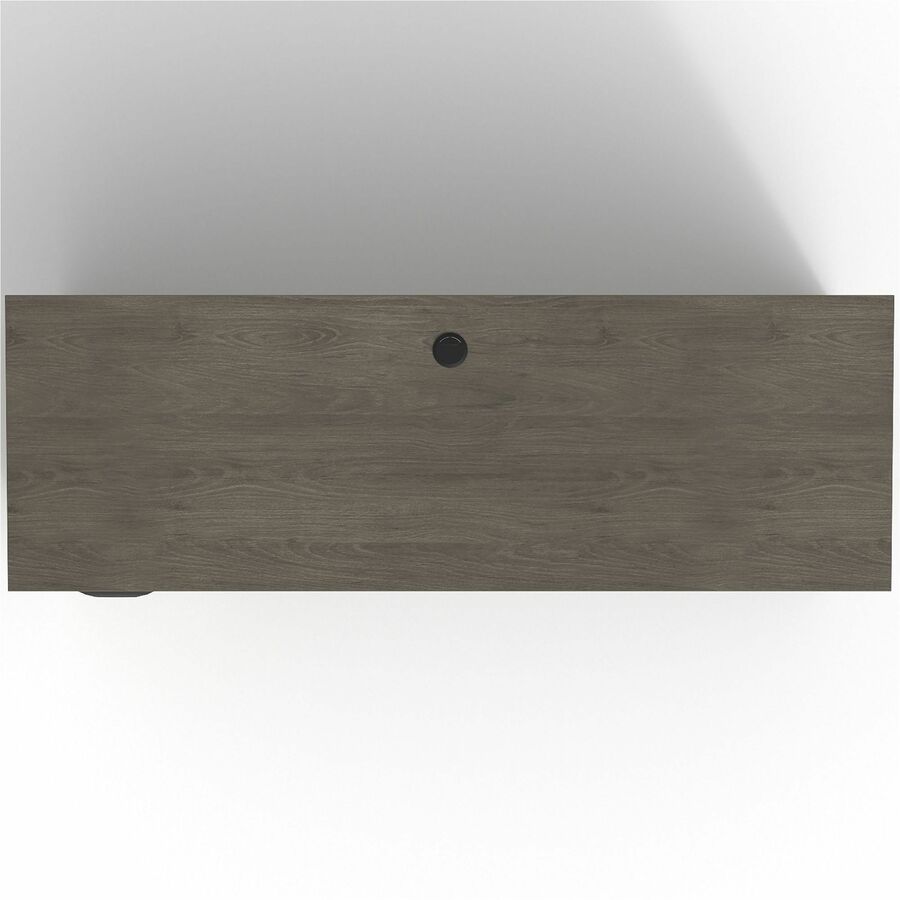 Lorell Prominence 2.0 Left-Pedestal Credenza - Rectangle - 29" Height x 72" Width x 24" Depth, 1" Thickness Top - Total 